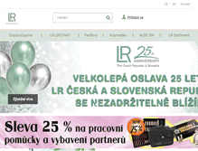 Tablet Screenshot of lr-czech.com